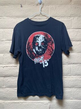 Friday the 13th Graphic Black Men's T-Shirt